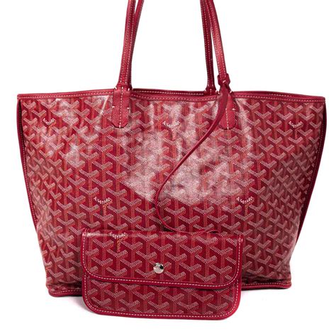 goyard handbag red|goyard handbags online store.